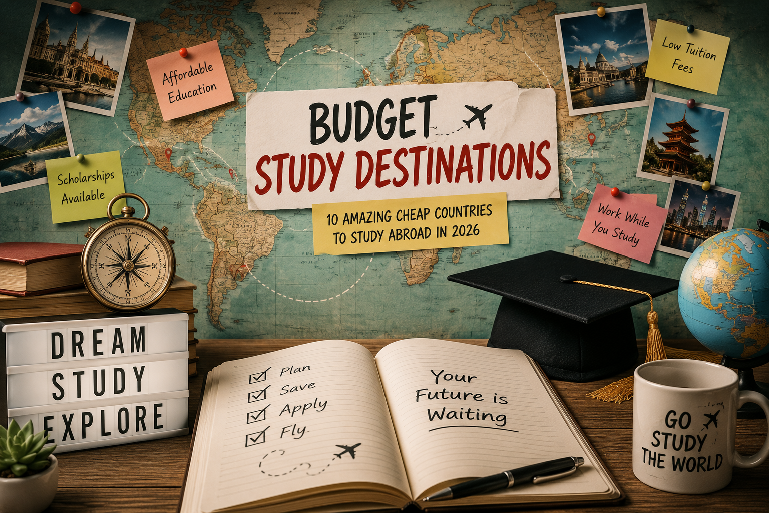 Budget Study Destinations