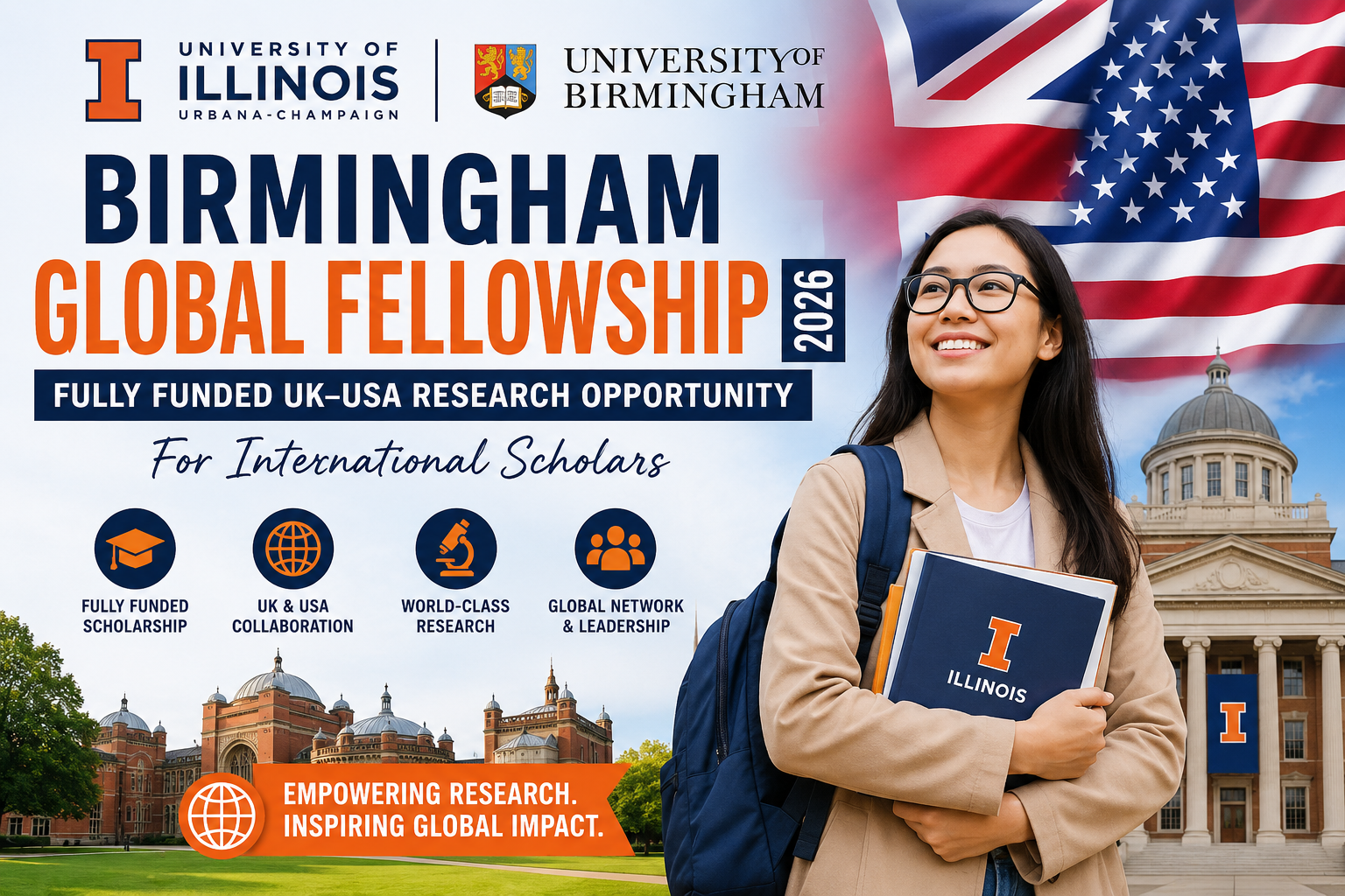 University of Illinois Birmingham Global Fellowship 2026