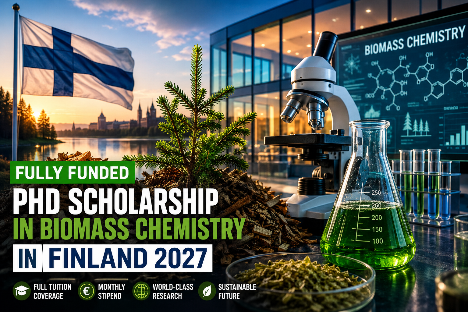 Biomass Chemistry PhD: 12 Proven Ways to Win a Fully Funded PhD Scholarship in Finland 2027 Successfully